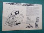 Benoit Brisefer - publicité papier kit bag Antoine - 1966, Collections, Autres types, Autres personnages, Utilisé, Enlèvement ou Envoi
