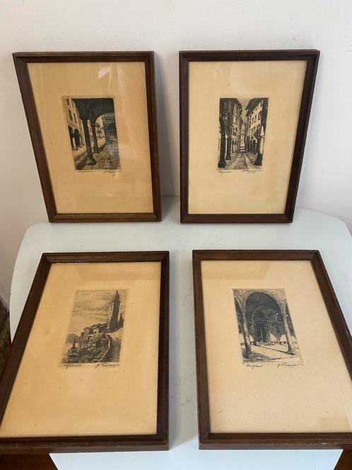 Luigi Veronesi prenten, Antiek en Kunst, Kunst | Etsen en Gravures, Ophalen of Verzenden
