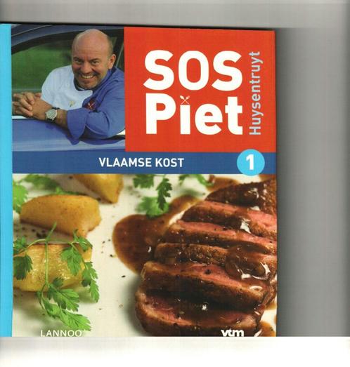 SOS PIET 1 Vlaamse kost Piet Huysentruyt, Livres, Livres de cuisine, Comme neuf, Enlèvement ou Envoi