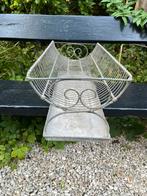 ANTIEK FRANS ZINKEN BORDENREK ETAGÈRE ZEER MOOI, Ophalen of Verzenden