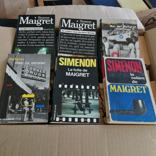 160 ouvrages de SImenon Maigret et Romans, Livres, Policiers, Utilisé, Enlèvement