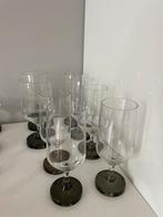 Rosenthal, Georg Jensen 'Berlin' Smoke Rond glasservice 36st, Overige materialen, Glas of Glazen, Zo goed als nieuw, Ophalen