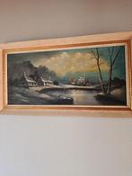 Prachtig schilderij gesigneerd door de schilder Miels, Huis en Inrichting, Woonaccessoires | Lijsten, Ophalen, 75 tot 100 cm, Minder dan 50 cm