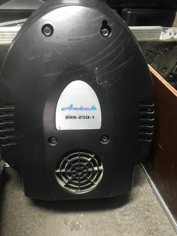 4 x Aztek BRS 250-1 Scanners in 2 flightcases beschikbaar voor biedingen