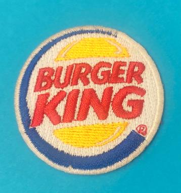 Emblème du logo tissé Burger King