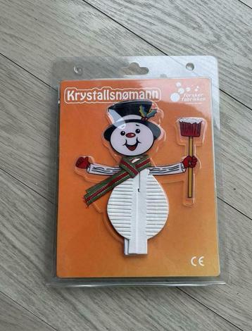 Kit Maak je eigen kristallen sneeuwman NIEUW beschikbaar voor biedingen