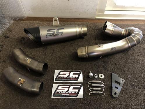 SC Project S1 2-1 uitlaat demper Ducati Hypermotard 939 SP, Motoren, Onderdelen | Ducati, Gebruikt, Ophalen of Verzenden