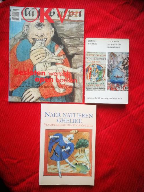 Boeken over Vlaamse MINIATUURKUNST (BK104-105), Boeken, Kunst en Cultuur | Beeldend, Zo goed als nieuw, Ophalen of Verzenden
