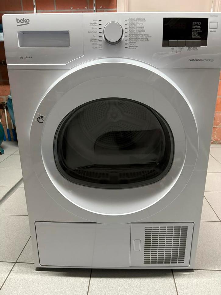 Droogkast Condens+Pomp Beko 8kg, Elektronische apparatuur, Droogkasten, Zo goed als nieuw, Condens, Voorlader, 8 tot 10 kg, 85 tot 90 cm
