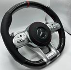 Mercedes custom AMG stuur carbon rood leer, Ophalen of Verzenden, Nieuw, Mercedes-Benz