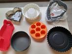 Allerlei nieuwe bakvormen samen voor 5 euro., Hobby en Vrije tijd, Taarten en Cupcakes maken, Ophalen, Nieuw, Taarten of Cupcakes