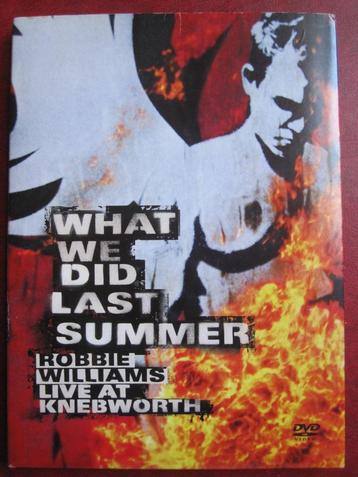 Robbie Williams - What we did Last Summer - Live at Knebwort beschikbaar voor biedingen