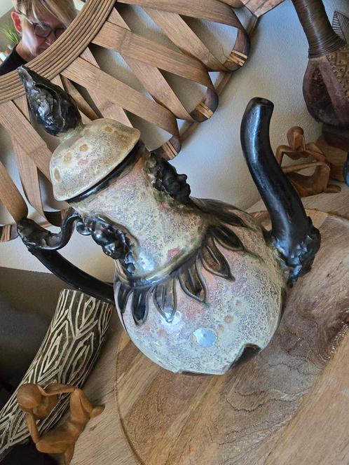 Hublet zandstenen kruik, Huis en Inrichting, Woonaccessoires | Overige, Gebruikt, Ophalen of Verzenden