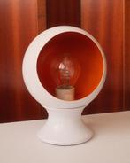 Space age eyeball table lamp with an adjustable globe head, Kunststof, Gebruikt, Space age, 60s, 70s, Ophalen of Verzenden