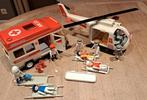 Playmobil 9987 Superset Ziekenwagen & Helikopter, Ophalen of Verzenden, Gebruikt, Complete set