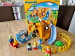 Playmobil 123  Dierenpark + leeuwenverblijf 9377+9378, Ophalen of Verzenden, Zo goed als nieuw, Complete set