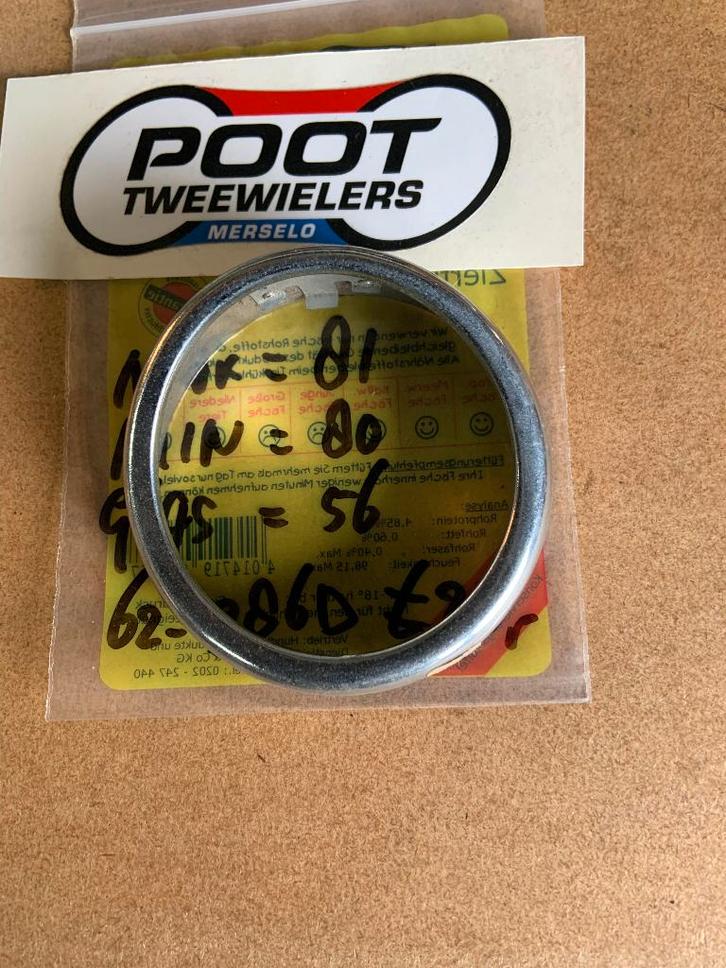 Koplamprand MAXIMAAL O 95 mm. NIEUW, Fietsen en Brommers, Brommeronderdelen | Oldtimers, Nieuw, Overige merken, Koplamp, Ophalen