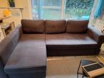 Manstad donker grijze zetelbed Ikea met opberg, Huis en Inrichting, Ophalen, Gebruikt