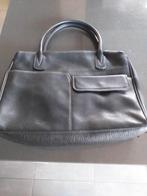 Handtas hadmade zwart leder, Enlèvement ou Envoi, Neuf, Noir, Sac à main