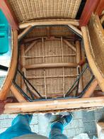 Rieten stoelen, Huis en Inrichting, Stoelen, Ophalen, Gebruikt, Bruin, Riet of Rotan