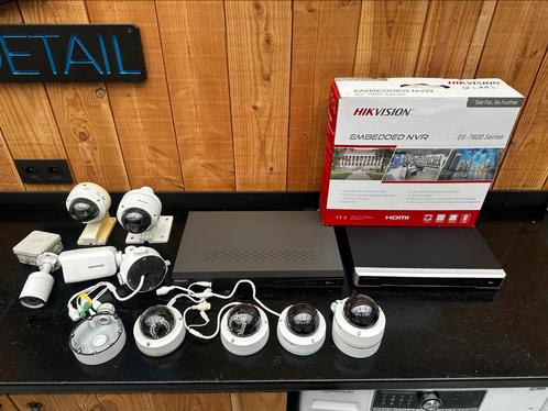 Hikvision camera systeem 8 camera’s, Audio, Tv en Foto, Videobewaking, Zo goed als nieuw, Ophalen