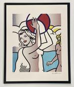 Roy Lichtenstein: ingelijste en genummerde lithografie, Antiek en Kunst, Kunst | Litho's en Zeefdrukken, Ophalen of Verzenden