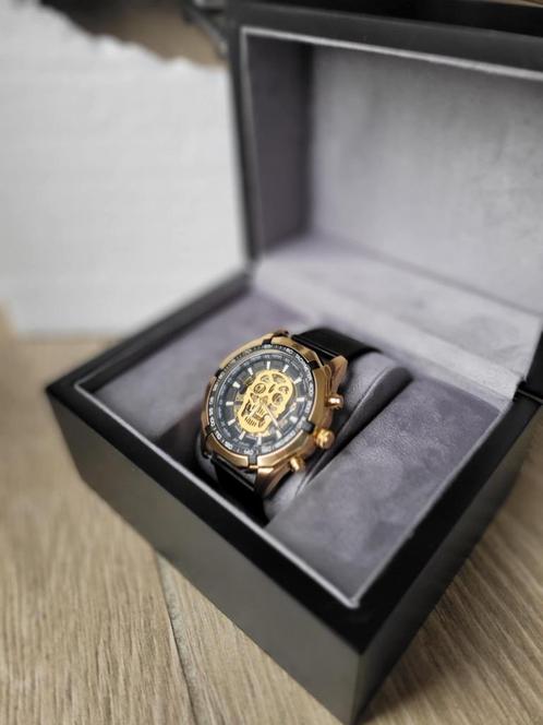 Nieuw Luxe Mechanisch Skull Horloge Waterdicht, Handtassen en Accessoires, Horloges | Heren, Nieuw, Polshorloge, Overige merken