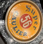 Dienblad super 56, Caulier, Verzamelen, Ophalen of Verzenden, Gebruikt, Reclamebord, Plaat of Schild, Overige merken