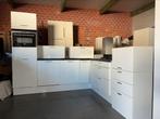 Brugman- hoogglans wite Keuken inclusief aparatuur, Huis en Inrichting, Keuken | Complete keukens, Ophalen, Wit, Overige typen