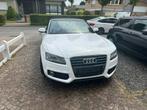 Audi A 5 S-LINE  cabrio 1.8 tfsi essence euro 5, Auto's, Stof, 4 cilinders, Cabriolet, Wit