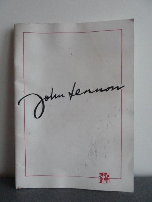 Catalogus John Lennon expositie  Londen 1988, Boeken, Muziek, Gelezen, Ophalen of Verzenden