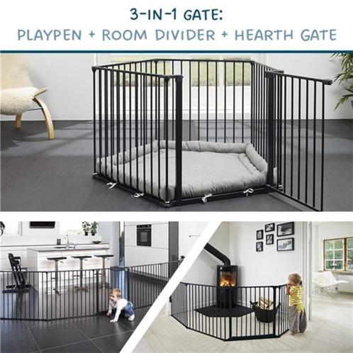 Babydan box plus wandbevestigingen en extra stuk, Kinderen en Baby's, Babyparken, Zo goed als nieuw, Overige vormen, Ophalen