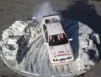 Diorama Ford Sierra RS Cosworth K. GRUNDEL Monte-Carlo 1987, Ophalen of Verzenden, Gebruikt, 1:35 tot 1:50, Diorama