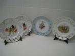 Set van 4 borden met geperforeerde randen, Antiek en Kunst, Ophalen of Verzenden