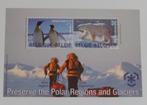1 blokje antartica, Frankeerzegel, Ophalen of Verzenden, Zonder stempel, Postfris