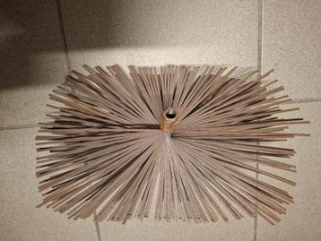 ijzeren schoorsteenveger (zonder stok) 22 op35cm, Ophalen, Zo goed als nieuw, Houthaard