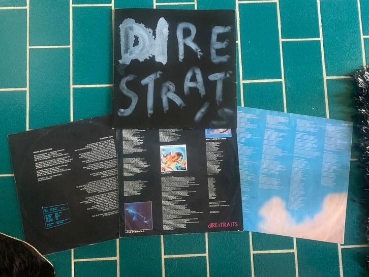 3 LP's Dire Straits, Cd's en Dvd's, Vinyl | Rock, Gebruikt, Poprock, 12 inch, Ophalen of Verzenden