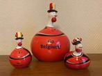 Drie rode J-line GO Belgium-duivinnen, Verzamelen, Zo goed als nieuw