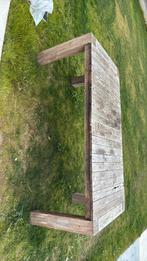 Teak tuintafel, Tuin en Terras, Tuintafels, Ophalen, Gebruikt, Rechthoekig, Hout
