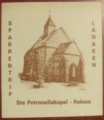 Autocollant "Ste Petronellakapel - Rekem", Ophalen of Verzenden