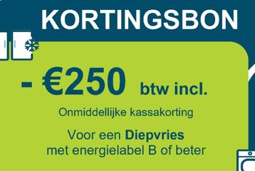 Kortingsbon voor diepvries beschikbaar voor biedingen