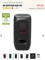 Jbl partybox 120, Audio, Tv en Foto, Ophalen, Zo goed als nieuw