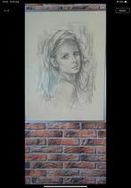 Vintage tekening Giuseppe Tarantino prima staat, Ophalen