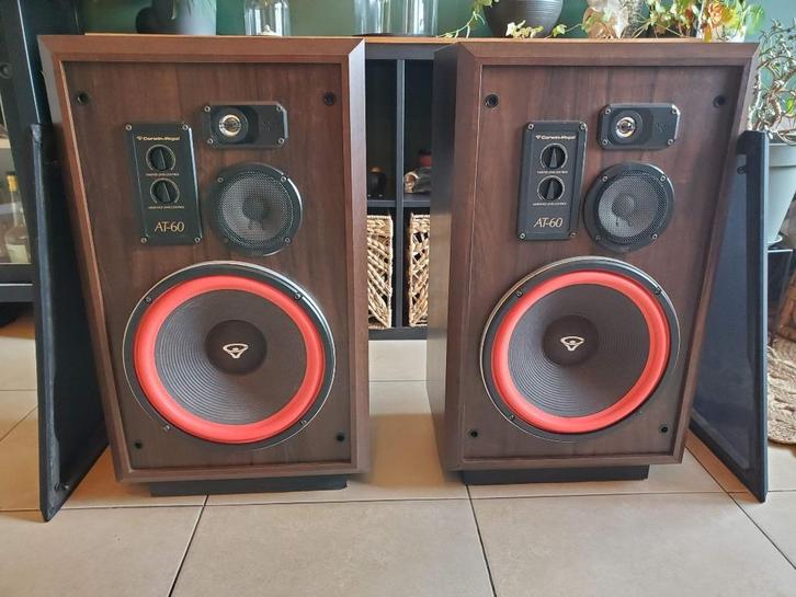 Cerwin-Vega AT-60, Audio, Tv en Foto, Luidsprekerboxen, Gebruikt, Front, Rear of Stereo speakers, Ophalen of Verzenden