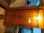 Staanlamp met leeslamp, Ophalen, Gebruikt, Glas