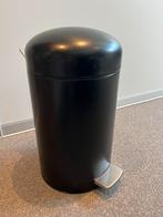 Brabantia vuilnisemmer 10-12 liter, Ophalen, Inox, Met pedaal, Zo goed als nieuw