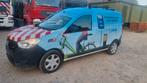 Dacia Dokker 1.6i  lichtvracht Airco  2016, Auto's, Stof, 4 cilinders, Wit, Handgeschakeld