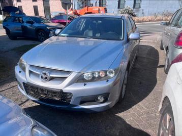Mazda 6 mps 2008, Autos, Cuir, Argent ou Gris, Achat, Boîte manuelle
