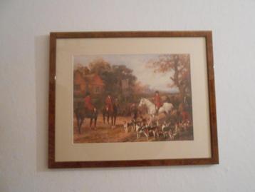 Set Jachtprenten  53 x 43 beschikbaar voor biedingen
