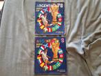 Set van 2 oude albums Panini Argentina 78, Ophalen of Verzenden